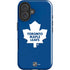 NHL Toronto Maple Leafs Solid Background iPhone 16 Impact Case